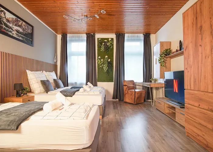 Stylisches Stadtnest Mit Xbox アパート